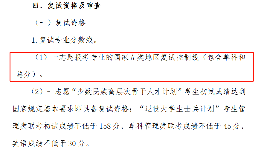 江西理工大学2023年MEM复试分数线：178